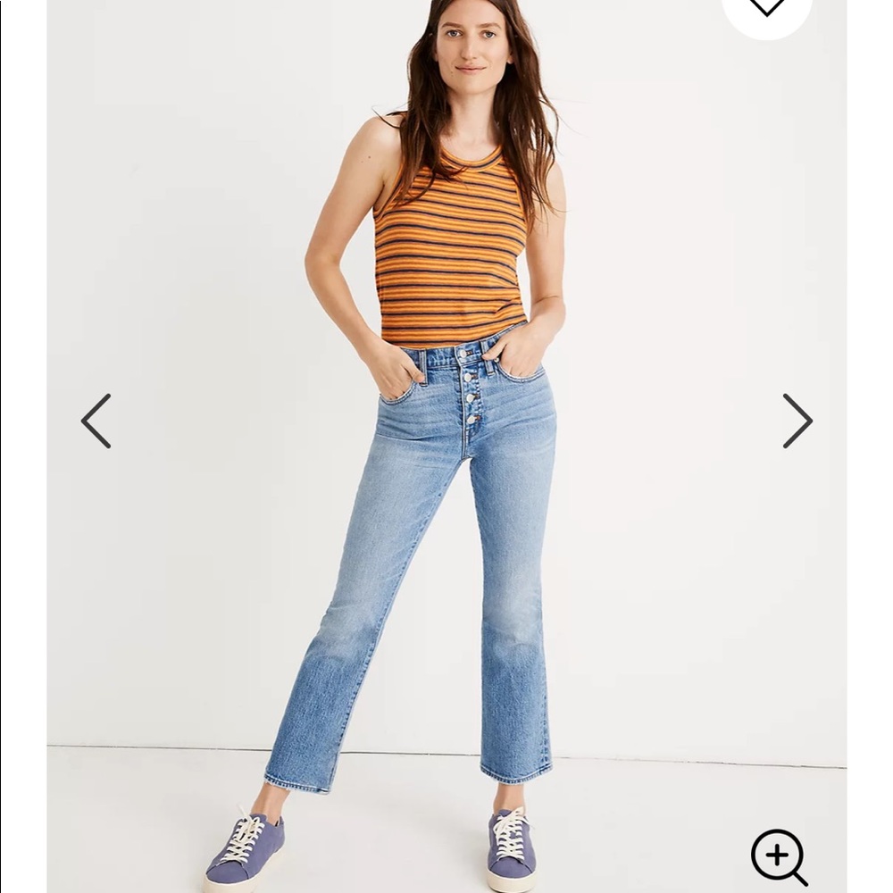 Cali Demi-Boot Jeans Dory Wash Size 27